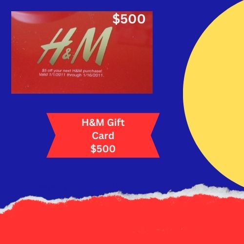 H&M Gift Card- 2024